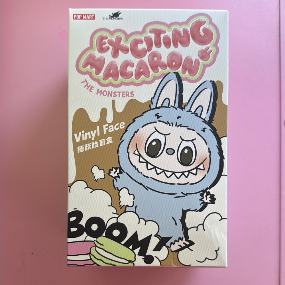 Exciting Macaron Vinyl Face Toy